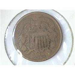 1864 TWO CENT PIECE