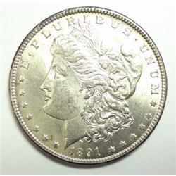 1891CC Morgan $  MS62/63