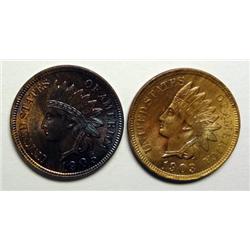 1903-05  Indian penny  MS64 RED/BRN
