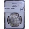 Image 1 : 1880CC Morgan $  NGC63