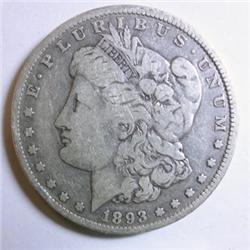 1893 Morgan $  Fine