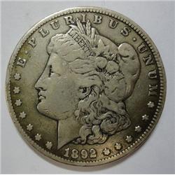 1892CC and 1892S Morgan $  VF