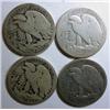 Image 2 : 4 1921S Walker half $  AG/G and 2 34s  and 1 34 D XF walkers