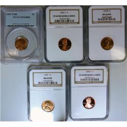 1909VDB PCGS65RD-1934 NGC65RD-69D NGC65RD-2006S NGC