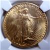 Image 2 : 1924 $20 GOLD  NGC65