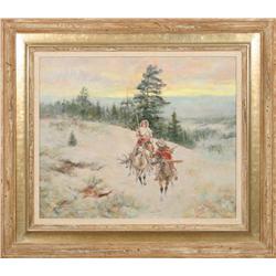 Charles Winfield Miller, Oil on Canvas