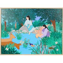 Virginia Stroud, Acrylic On Canvas