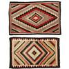 Image 1 : Two Navajo Weavings, Mid-1900s