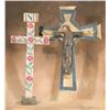 Image 1 : Crucifix and Home Alter Cross, circa 1920