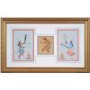 Image 1 : Harrison Begay, 2 Gouaches and 1 serigraph