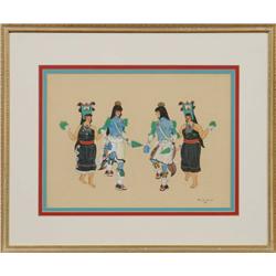 Rafael Medina, Gouache