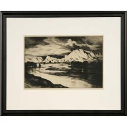 Gene Kloss, Drypoint Etching