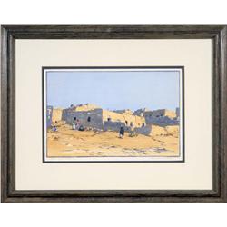 Norma Bassett Hall, Color Woodblock