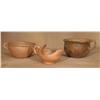 Image 1 : Three Taos Micaceous Pottery Pieces, Circa 1890-1900