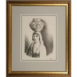 Emil Bisttram, Lithograph