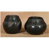 Image 1 : Santa Clara and San Ildefonso Pots. Maria and Santana, Margaret Tafoya