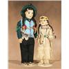 Image 1 : Two Plateau Dolls With Beadwork, Circa 1940s