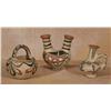 Image 1 : Three San Ildefonso Pottery Pieces, Circa 1890-1900