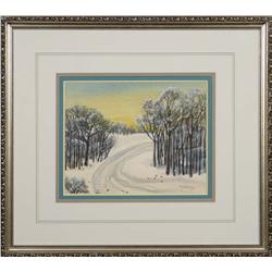 Signe Larsen, Watercolor