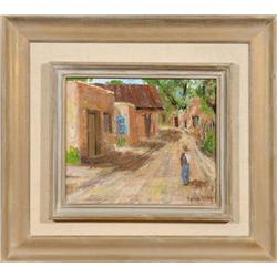 Harlan Lizer, Oil on Board