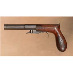 W. Ashton Underhammer Percussion Pistol, Circa 1830