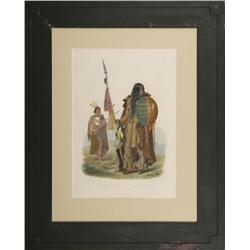 Karl Bodmer, Hand Tinted Engraving