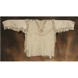 Plateau Man's Shirt With Beadwork, Circa 1910