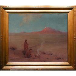 Granville Redmond, Oil on Canvas