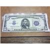 Image 1 : 1934-D $5 SILVER CERTIFICATE BLUE SEAL