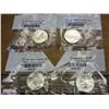 Image 1 : 4 STATE QUARTERS UNC SEE DESCRIPTION