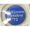 Image 1 : MCGOVERN  FOR PRESIDENT 1972 PINBACK BUTTON