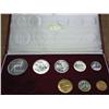 Image 1 : PARTIAL 1978 SOUTH AFRICA PROOF SET 8 COINS
