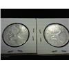 Image 2 : 1951 & 1965 SILVER CANADA QUARTERS