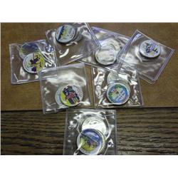20 ASSORTED COLORIZED STATE QUARTERS (AS SHOWN)