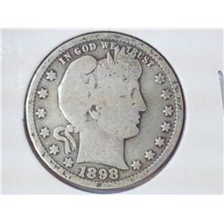 1898 BARBER QUARTER
