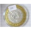 Image 2 : TREASURE ISLAND CASINO $10 SILVER TOKEN (UNC)
