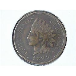 1889 INDIAN HEAD CENT (EXTRA FINE)