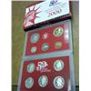 Image 2 : 2000 US SILVER PROOF SET (WITH BOX)
