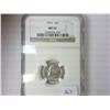 Image 1 : 1972 ROOSEVELT DIME NGC MS63