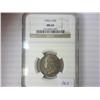 Image 1 : 1952-S WASHINGTON SILVER QUARTER NGC MS65 TONED