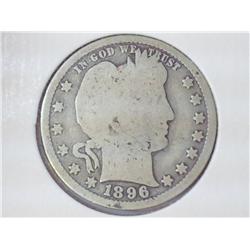 1896 BARBER QUARTER