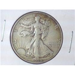1938 WALKING LIBERTY HALF DOLLAR