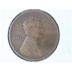 1910-S LINCOLN CENT (FINE)
