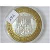 Image 2 : EXCALIBUR CASINO $10 SILVER TOKEN (UNC)