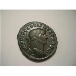 Ancient Coin - Diocletian AE follis 284-305 AD.