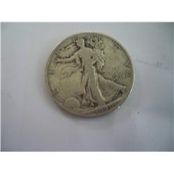 1929 Walking Liberty Silver Half Dollar