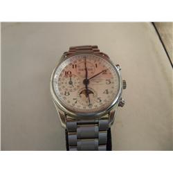 GENTS LONGINES MASTER COLLECTION AUTO CHRONO WRISTWATCH 25 JEWELS