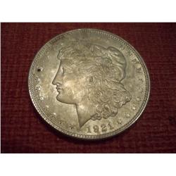 1921 Morgan Silver Dollar