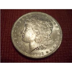 1885-O Brilliant Uncirculated Morgan Silver Dollar