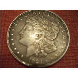 1921-S Morgan Silver Dollar